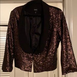 Large XOXO Sequin Blazer